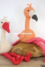 Stip en Haak - Herriët van de Wiel - Flamingo Fleur - Free