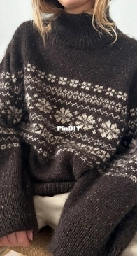 Harriet Sweater by Lene Holme Samsøe - leKnit - English, Danish, German, Norwegian, Swedish