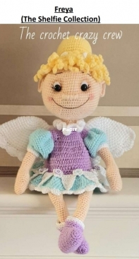 The Crochet Crazy Crew - Tracey Denise Greenwood - Freya - The Shelfie Collection