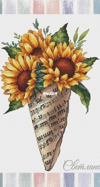 SA-Stitch - Bouquet of Sunflowers by Svetlana Sichkar