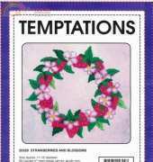Temptations 20329 - Strawberries Blossoms (Plastic Canvas)
