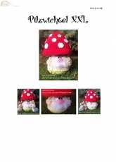 Mala Designs - Mandy Herrmann - Mushroom Gnome XXL - German