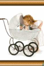 Dina Stitch - Girl with a Stroller - Free