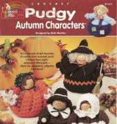 Annie's Attic 871613 Pudgy Autumn Characters by Beth Mueller 1999