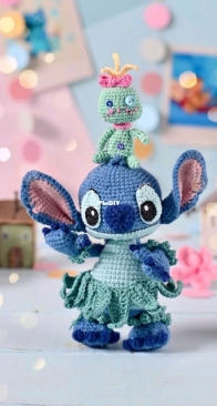 AlinetToys - Alina Yapaeva - Little Alien (Stitch)