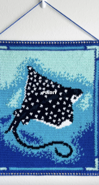 TyBailie - Ty - Eagle Ray Tapestry