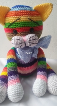 Colorful Michi the Cat