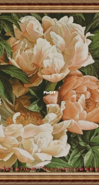 Orange Peonies by Natalia Pyshnograeva