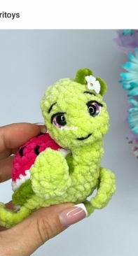 Liviri_toys Rimma Livindeeva, Turtle, rus.