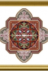 Chatelaine - Gothic Ornament 3 Red