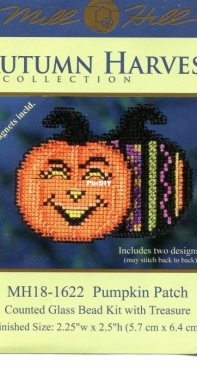 Mill Hill MH18-1622 Autumn Harvest Collection - Pumpkin Patch