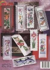 American School of Needlework ASN 3729 Cross Stitch Bookmarks by Mike Vickery PCS + XSD