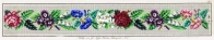 Berlin Woolwork - G.Nippe 217  Floral Border  SAGA