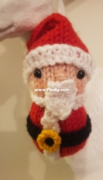Santa Xmas Ornament by L.T.Marshall-Free