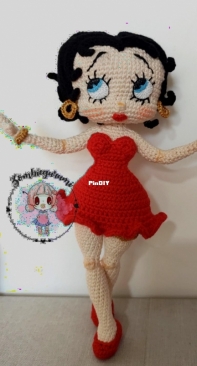 Zombiegurumi - Luisa Contreras - Betty Boop - Spanish
