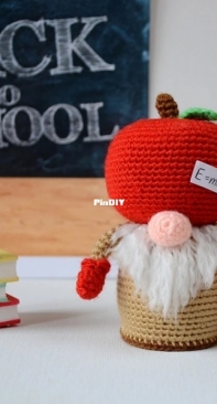 Amigurumi Toy Pattern - Irina Markova - Apple Gnome