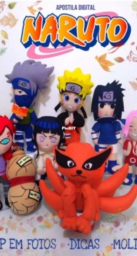 Cantinho do Feltro - Fabiana Cristina - Naruto - Portuguese
