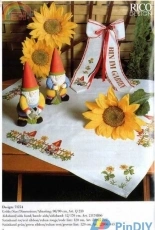 Garden Gnomes 71754 from Rico 18 PCS