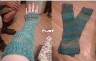 Crochet Rox - Roxann Skvarj-Stetzer - Endless Fingerless Gloves