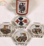 Playing Cards Coasters - Lois Winston From The Cross Stitcher DEC 96