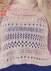 Cancun Boxy Lace Top by Erin Kate Archer-English,French-Free