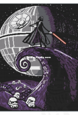 Geeky Graphgan - The Wooly Duck - Joanna Rampton - Nightmare Vader