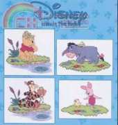 Designer Stitches B82 - Winnie the Pooh - Frogs and Chicks (set of 4)