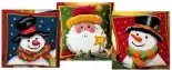 Vervaco Pillow  1200 929 Snowman