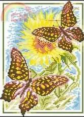 Zolotoe Runo B-006 Butterflies Admiral xsd + pcs