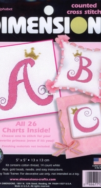 Dimensions 6973 Princess Alphabet XSD