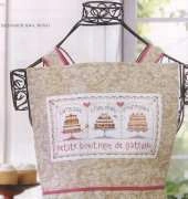 French cakes from Cross Stitch & Needlework - March 2014