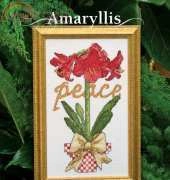 Amaryllis by De Selby from Just Cross Stitch November - December 2009 XSD