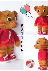 The Crochet Box Studio - Edyta Janczack - Daniel Tiger