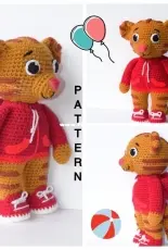 The Crochet Box Studio - Edyta Janczack - Daniel Tiger