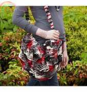 Premier Yarns-Flirty Ruffled Shoulder Bag-Free