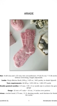 Ariade Socks - Laura Moorats