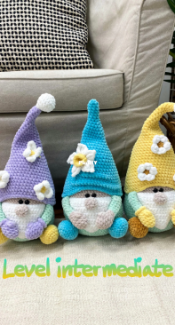Enjoy Toys Design - Marina Kambur - 3 in 1 spring gnomes
