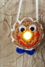 Knot 2 Sassy - Tracee Fromm - Lighted Gingerbread Man Ornament - Free