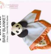 funky friends factory - Panda baby blankie ENG