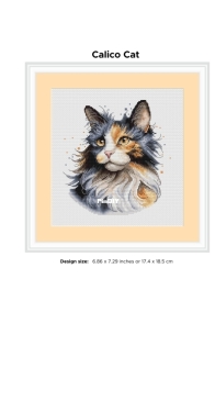 Banani Stitchery - Calico Cat by Anna Banani  XSD