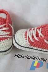 Zwergerlstrick - Baby Sneakers Chuck  # 2 - Baby-Turnschuhe Chucks # 2 - German