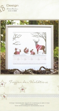 UB Design - E-1099W - Treffen der Waldtiere - Meeting Of The Forest Animals by Ulrike Blotzheim