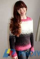 Pixelated Pullover - Jennifer Beaumont