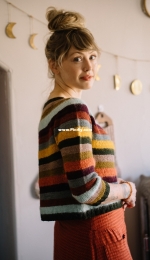 Stripes Sweater by Andrea Mowry