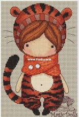 EB Design Magic Dolls Tiger by Mila Vozhd and Ekaterina Gafenko