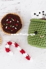 Yarn Blossom Boutique - Melissa Bradley - Christmas hot cocoa  - Free