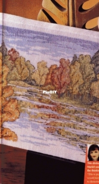 Autumn Reflections by Maria Diaz from Cross Stitch Collection 164