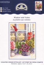 DMC XC0983 - Window with Violets