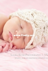 Crochet My Love - Dusty Geest - Pearl Adorned Fan Hat