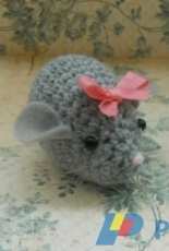 Miss Dolkapots Krafties - Lets make a mouse Pattern - Free